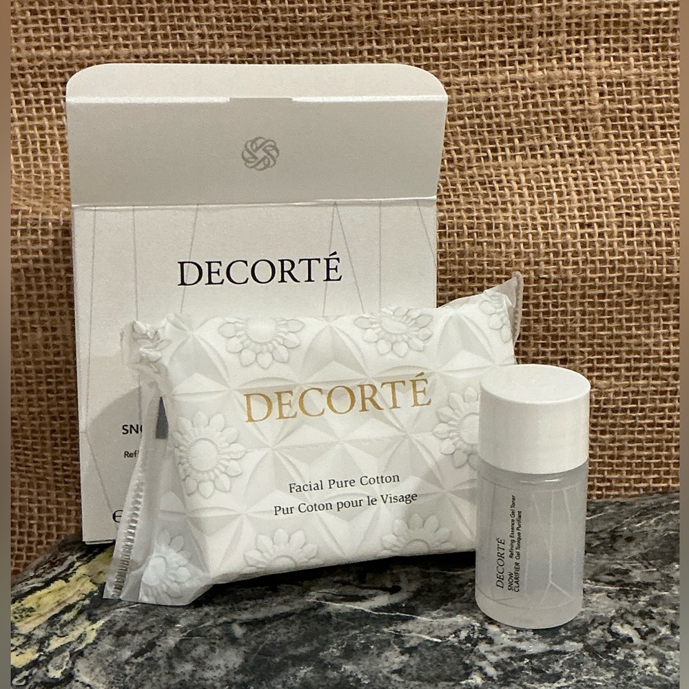 Decorte Skin Care Snow Clarifier Gel Toner MINI Set